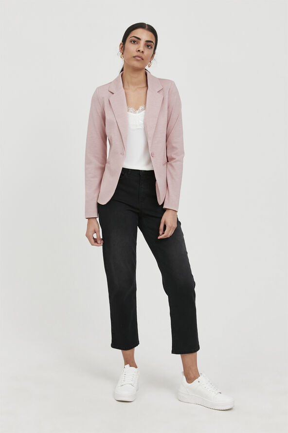 ICHI Kate blazer Rose smoke melange