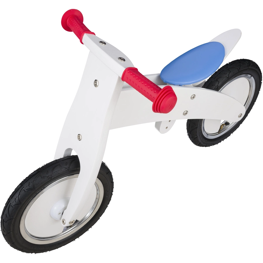 Bikestar Laufrad 12 Zoll Holz Flex weiß