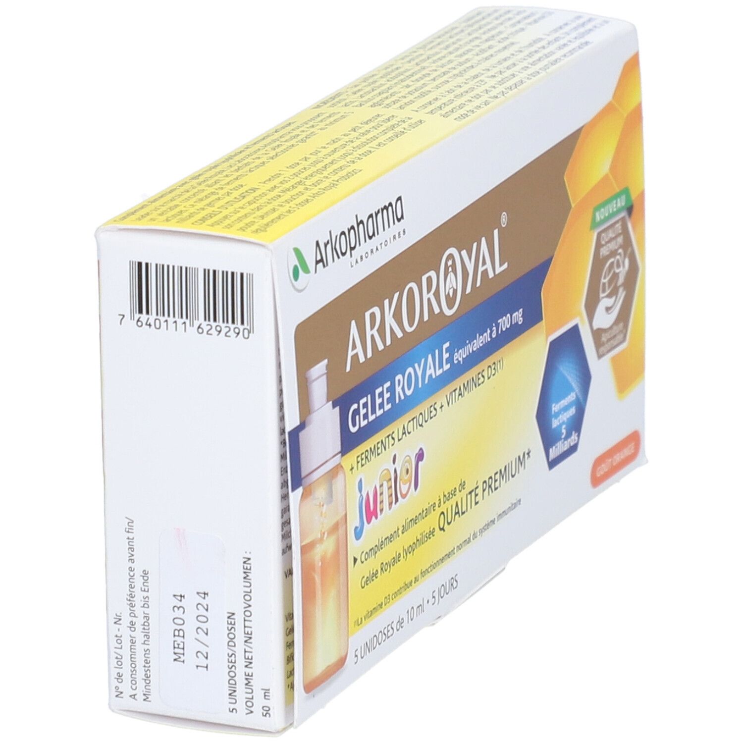 ARKOPHARMA Arkoroyal® Junior Gelée Royale entspricht 700 mg