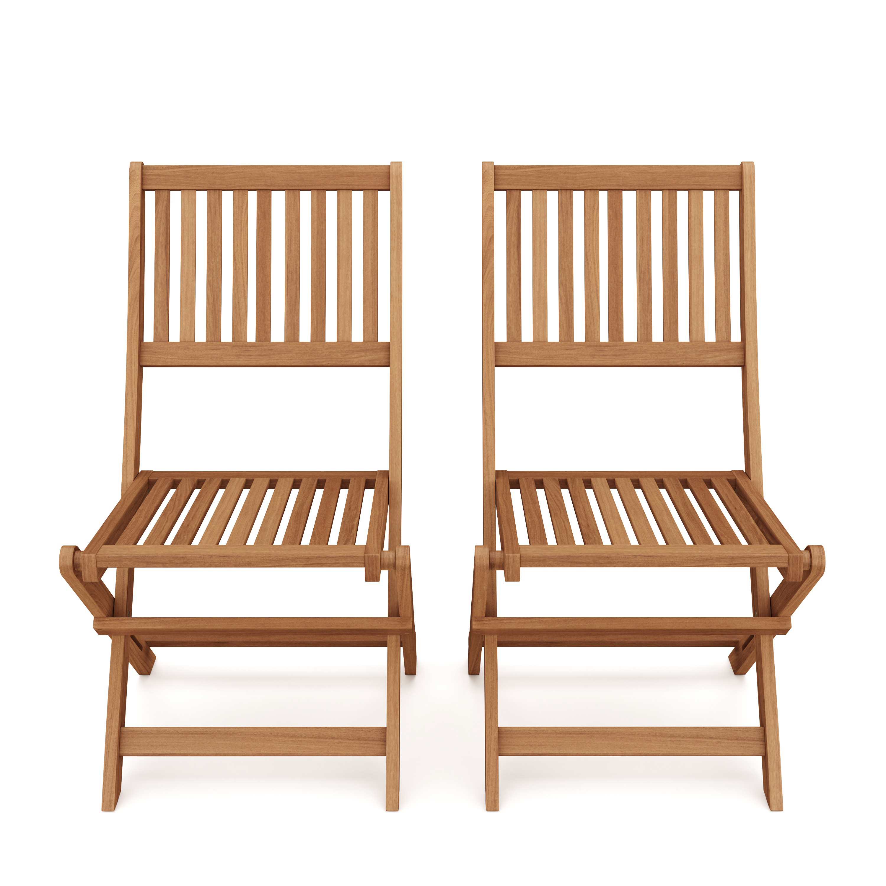 Gartenstuhl Holz AMALFI klappbar 2er Set