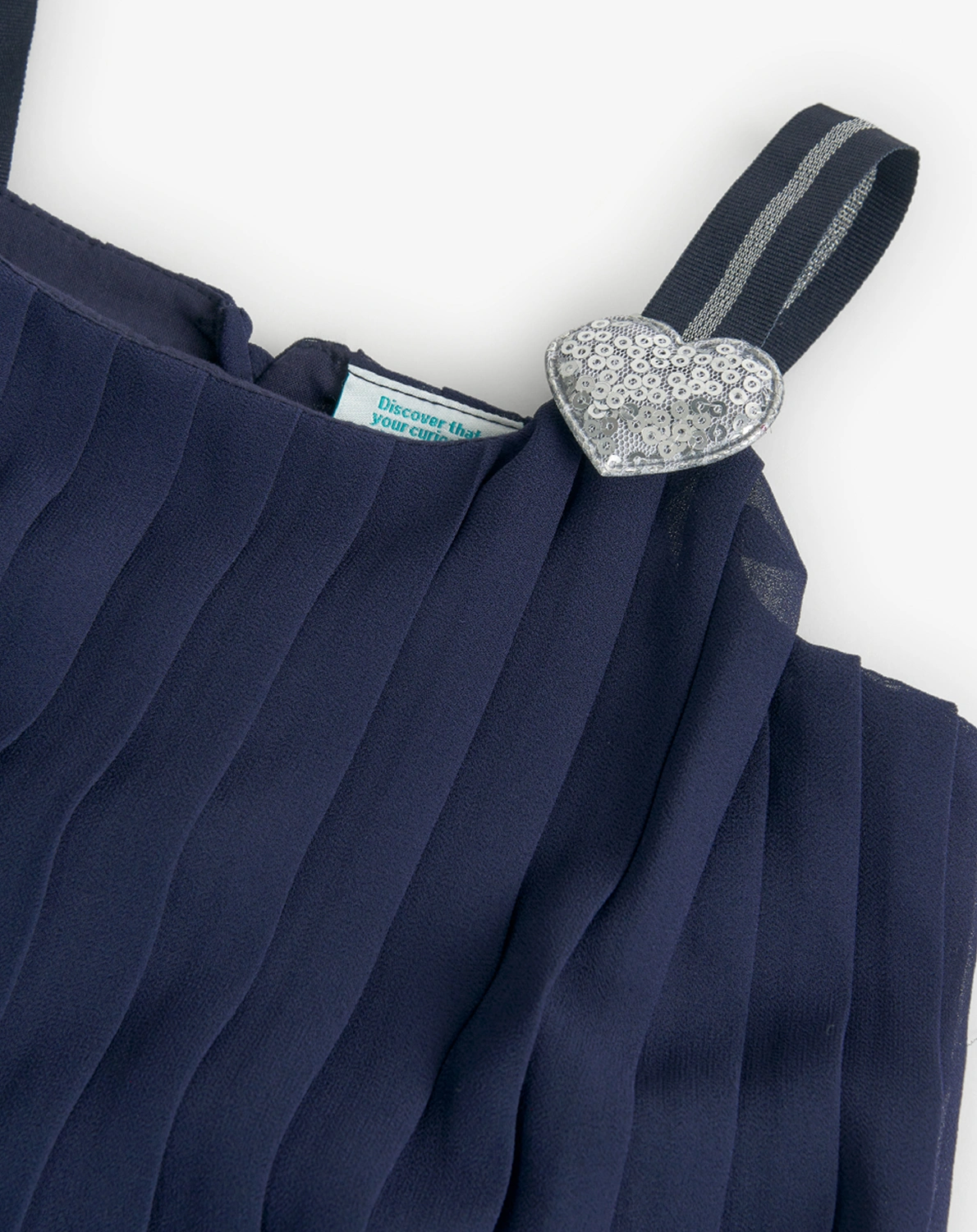 Trägertop CHIFFON in blau