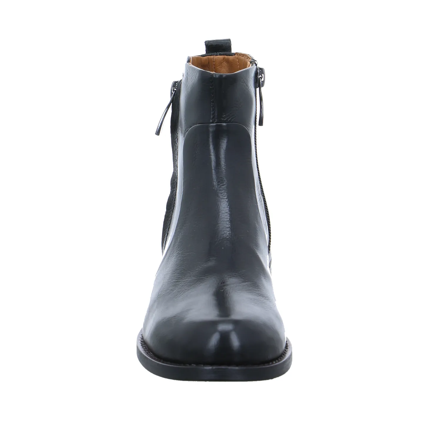 EVERYBODY Boot Schwarz Leder