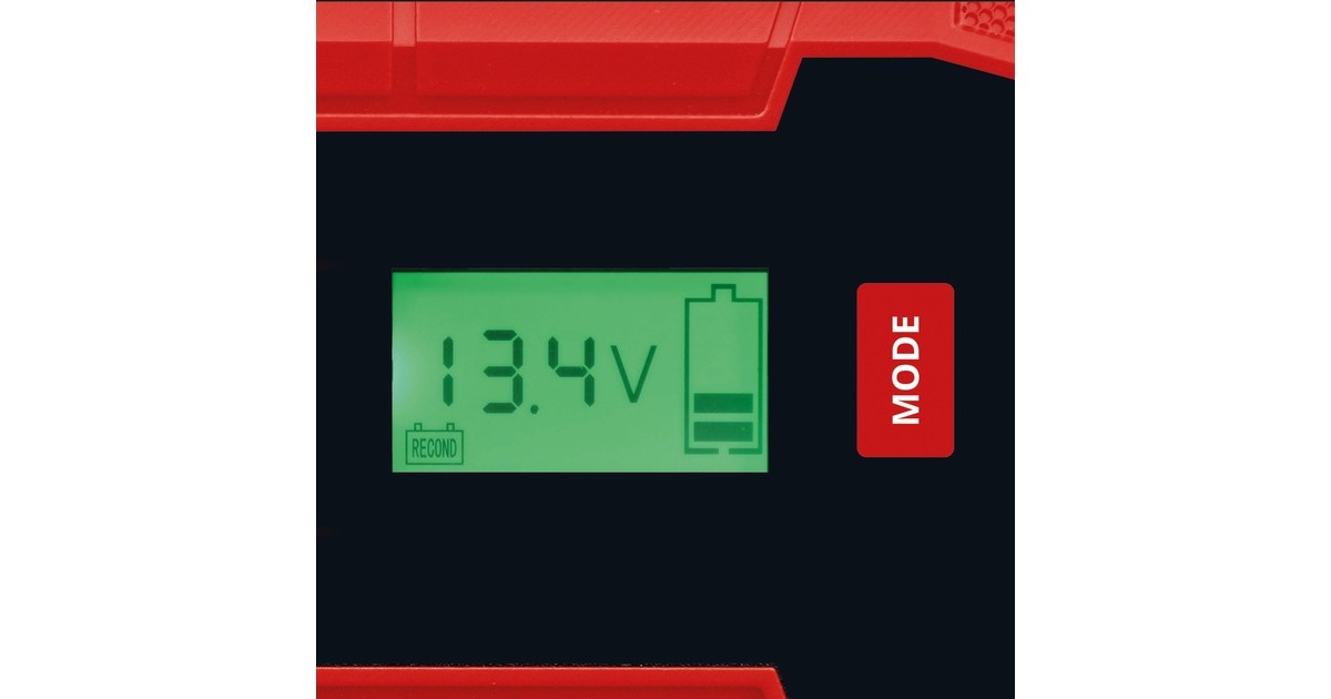EINHELLAcculader CE-BC 10 M oplader  (Rood/zwart)