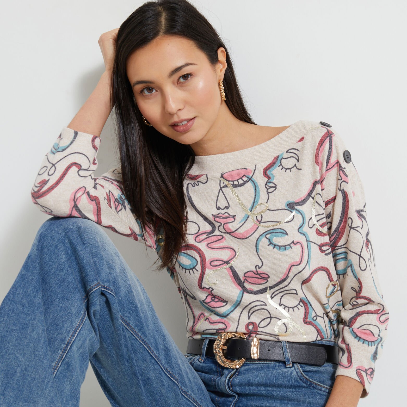 Tshirt doudou femme