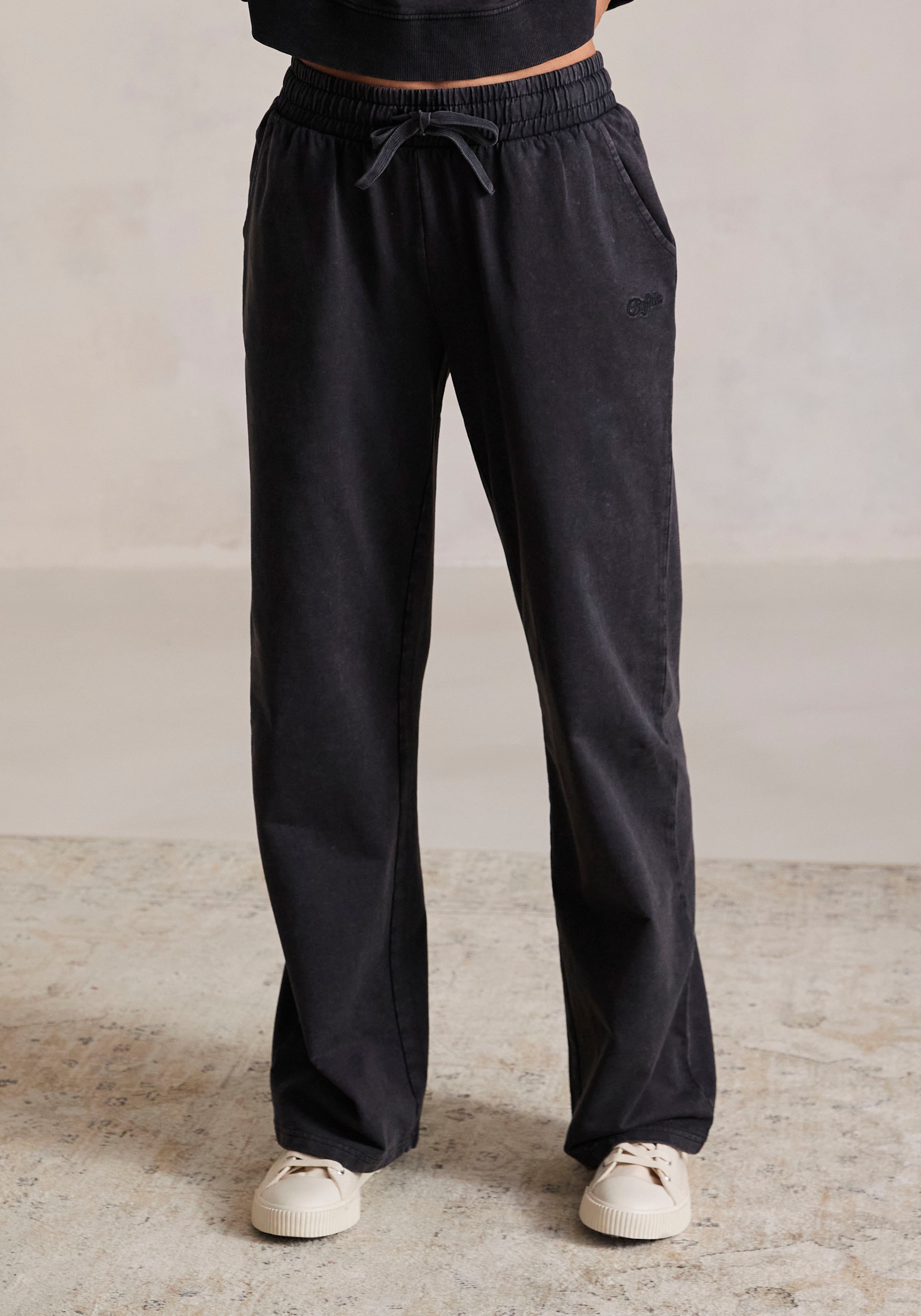 Buffalo Sweathose  Loungehose im Used-Look, Loungewear