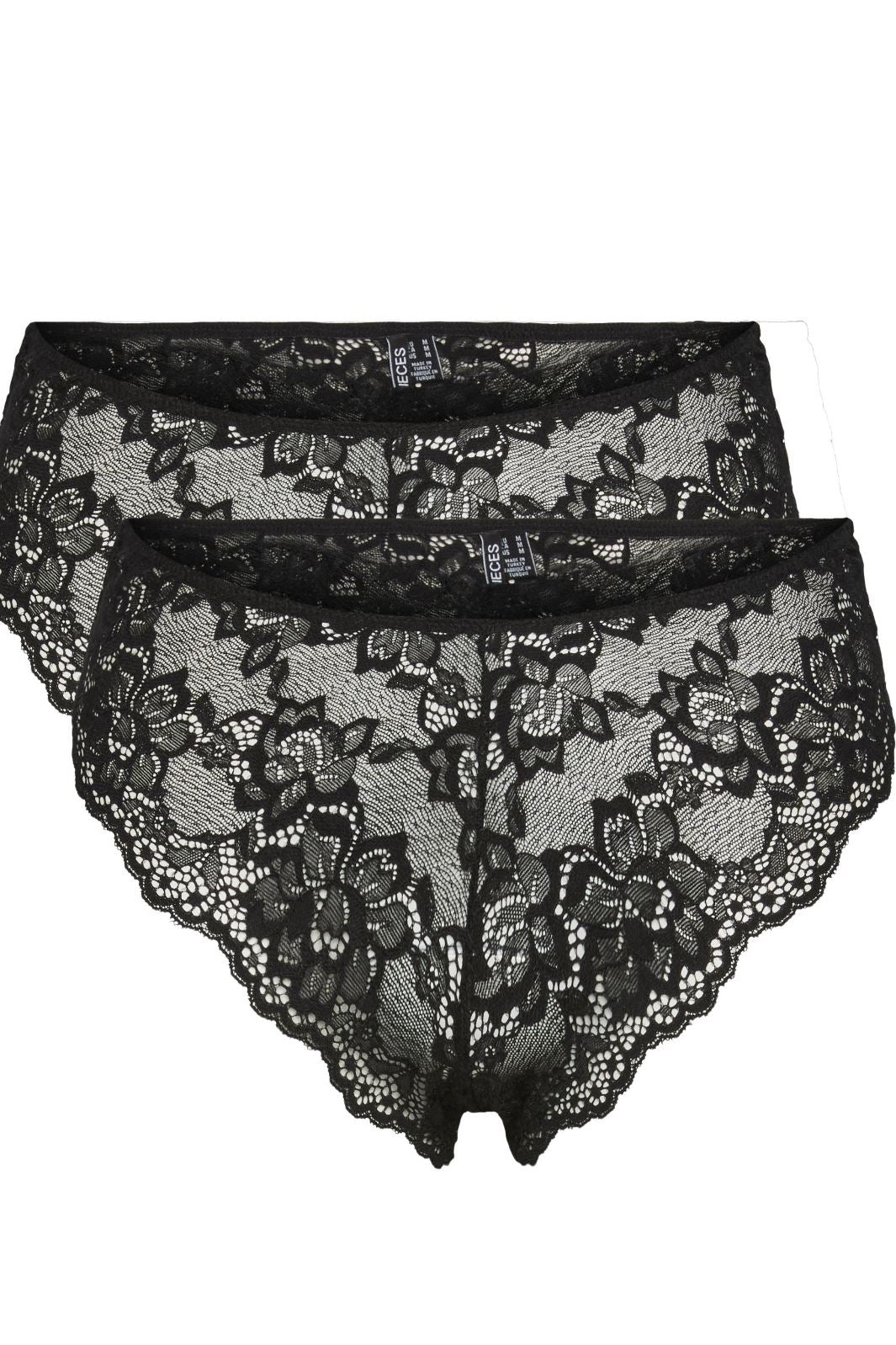 Pieces Pclina Lace Wide Brief 2-Pack