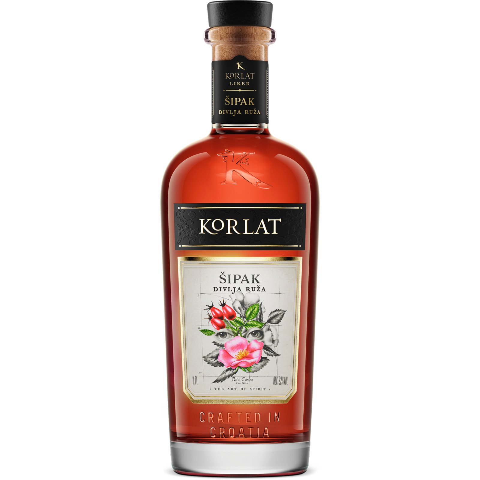 Korlat Hagebutten-Wildrose 70 cl