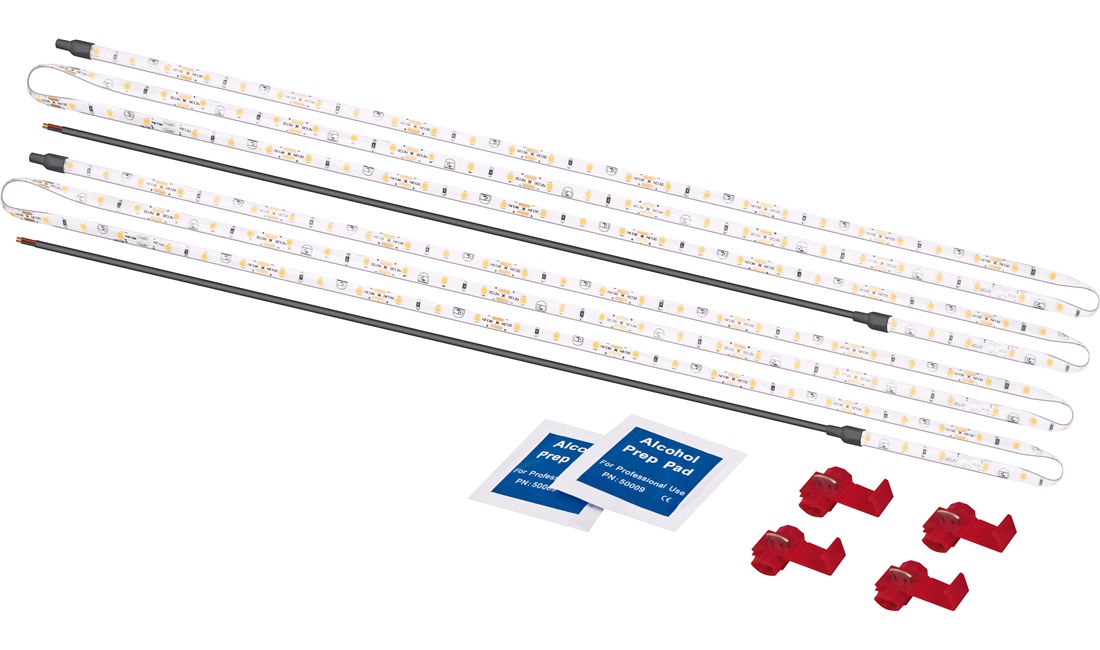 LED Lysbånd 12V 4500 KV 150cm Indvendig