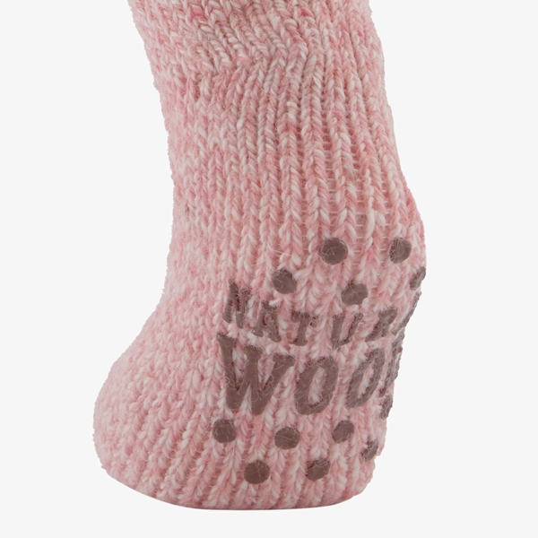 1 paar kinder antislip sokken roze