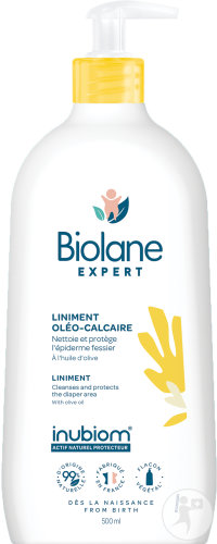 Biolane Expert Liniment Oléo-Calcaire Flacon-Pompe 450ml