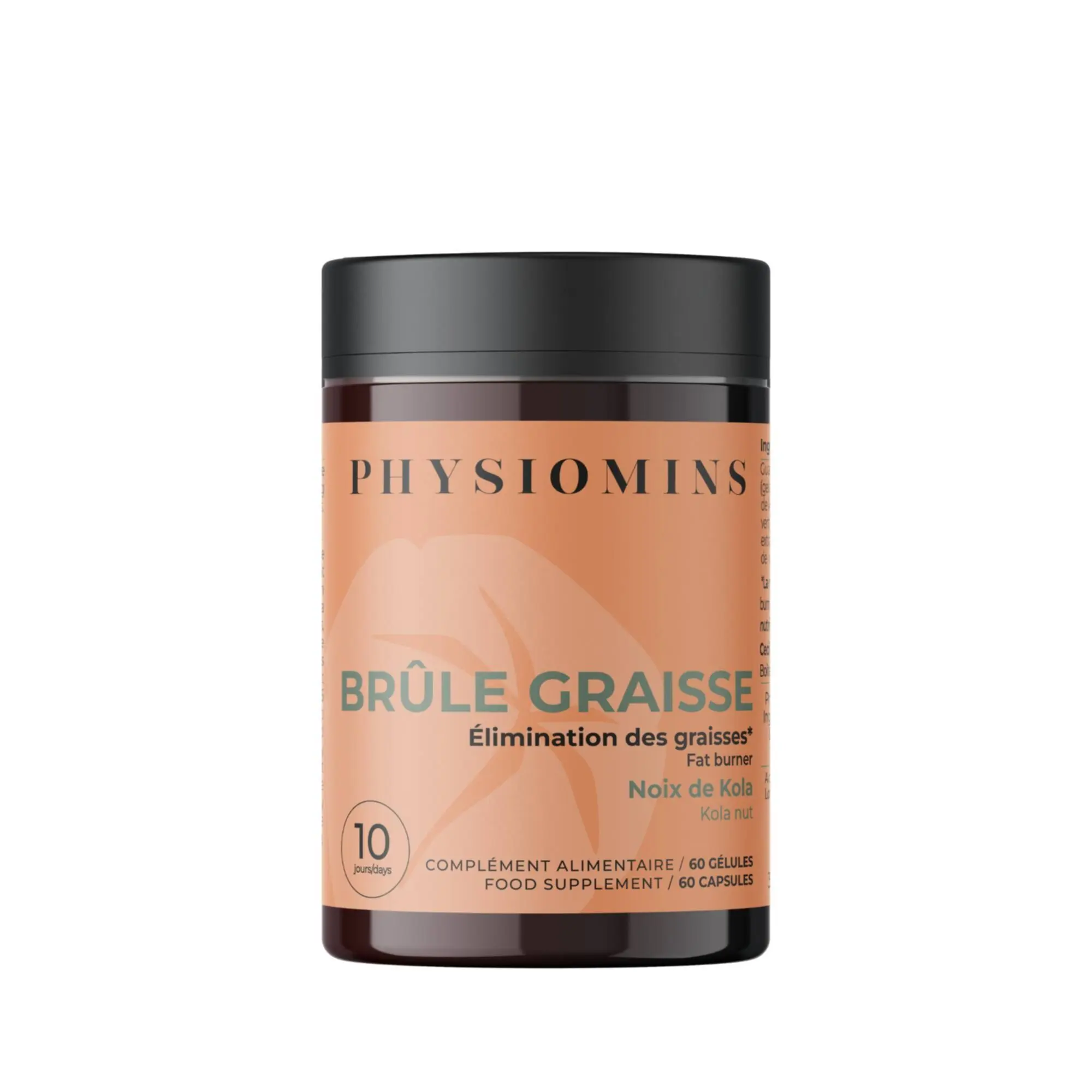 Physiomins - Brûle Graisses Elimination des graisses 60 gélules - Complément alimentaire