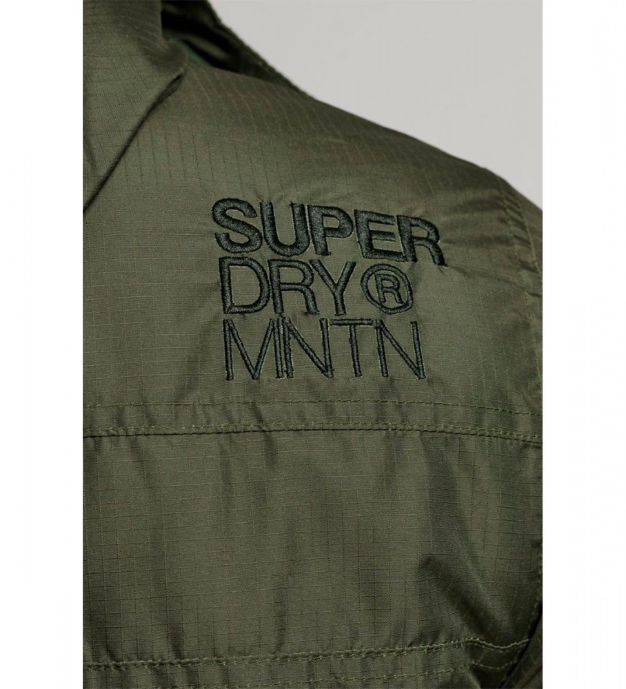 Jaqueta corta-vento Superdry Mountain SD, verde
