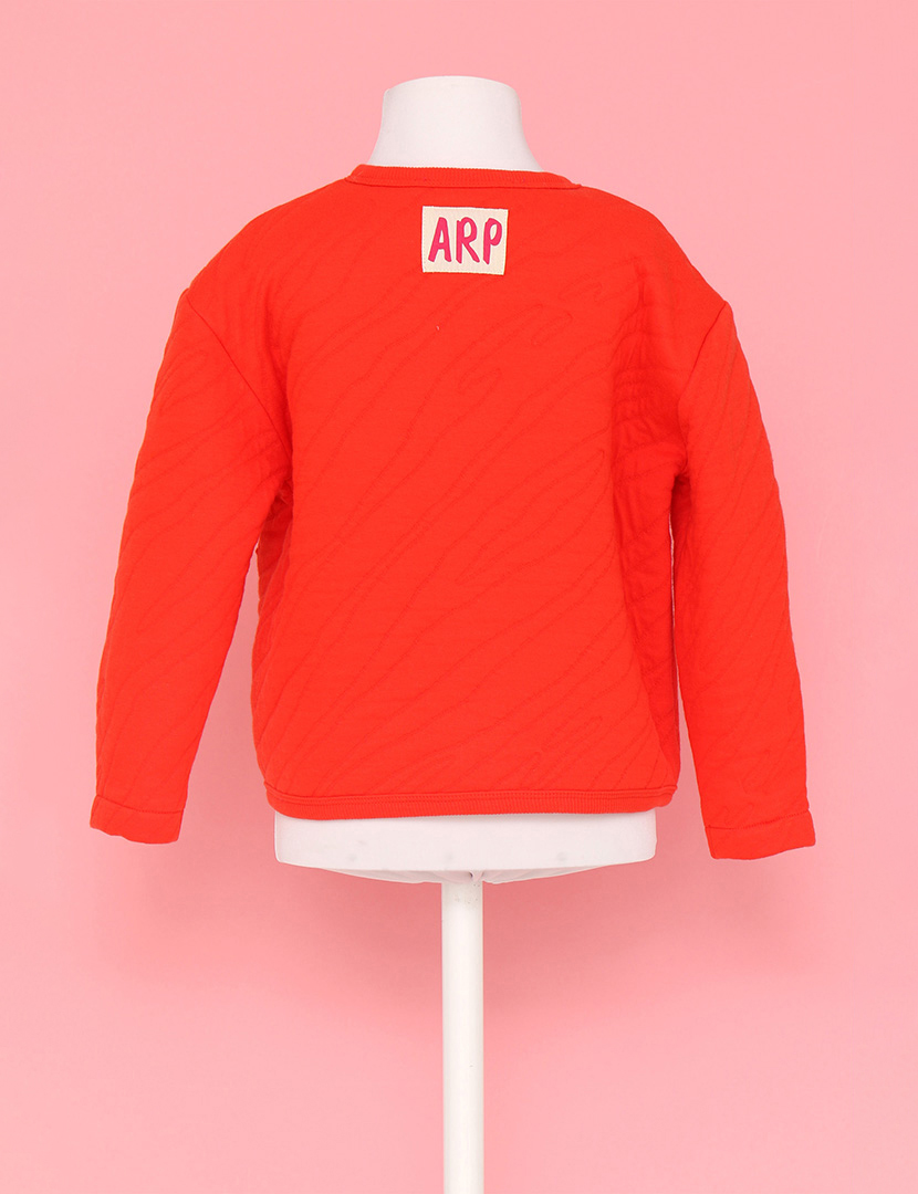 Fluffy Orange Girl's Jacket