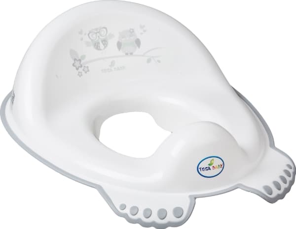 Tega Baby Anti-skli toalettsete Owl - hvit (SO-002-103)