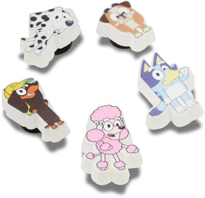 Crocs Jibbitz Bluey 5-Pakk