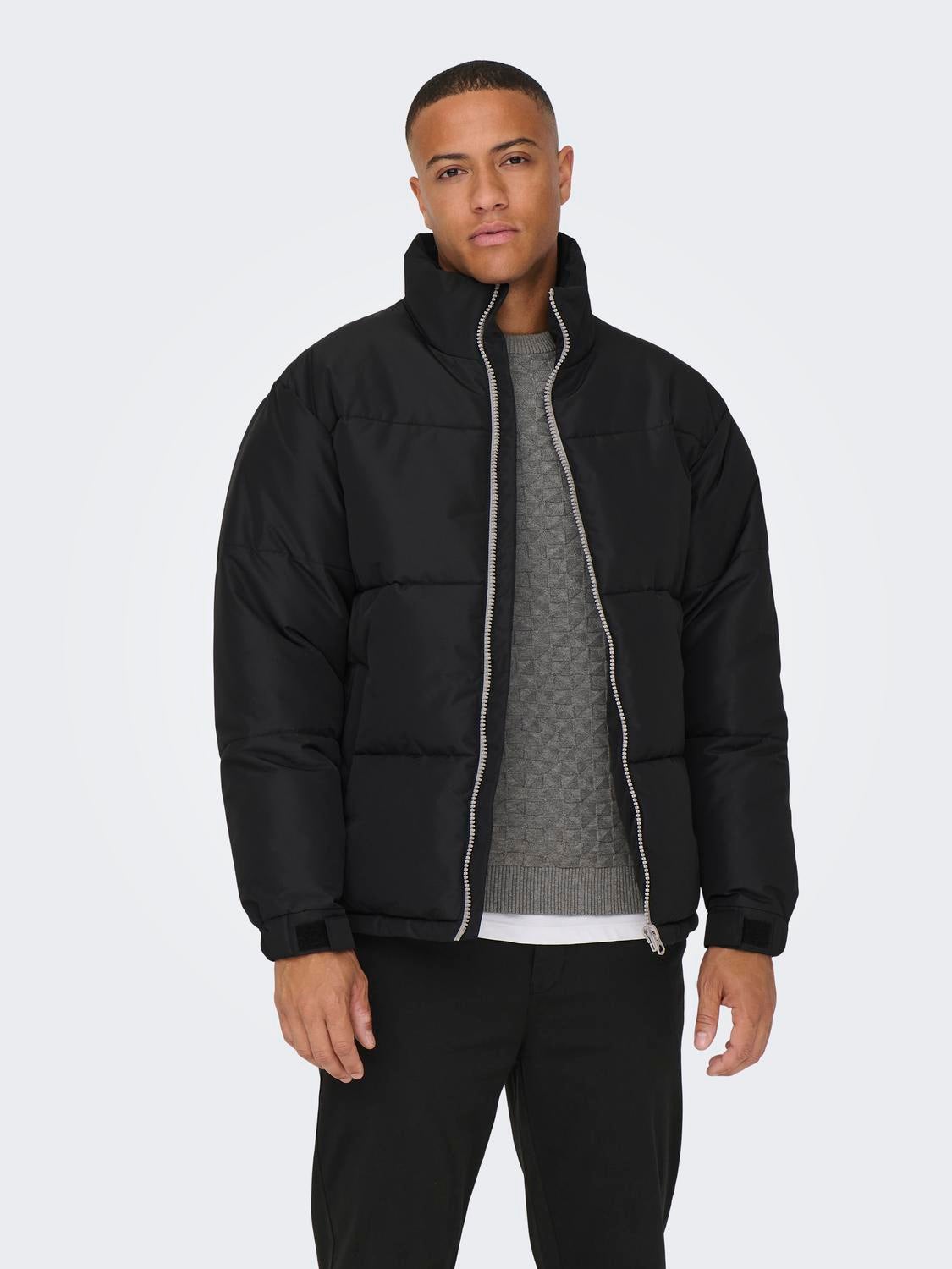 ONSCATCH Daunenjacke Black