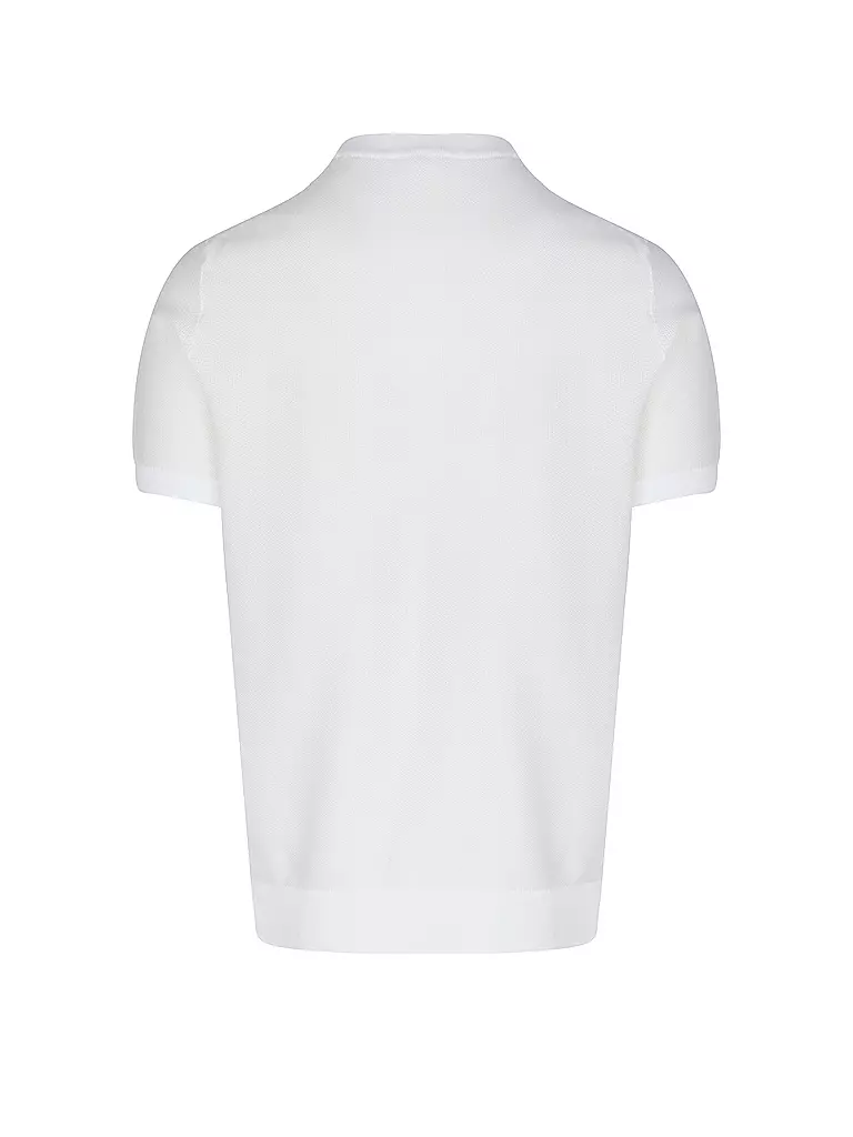 BOSS Strickshirt TANTINO weiss