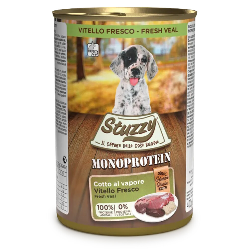 Stuzzy Hondenvoer MonoProtein Puppy Kalfsvlees400 gr