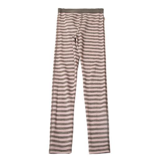 Joha Stribet Leggings, Pink Stripe, 110 cm
