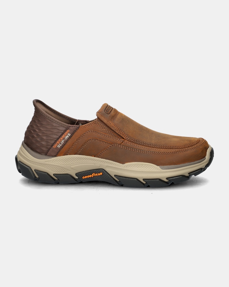 Skechers Hands Free Slip-Ins Respected Elgin Instapschoenen  - bruin