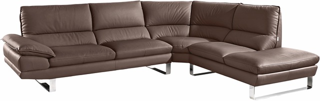 CALIA ITALIA Ecksofa »Dave, italienisches Designsofa mit erstklassigem Sitzkomfort, L-Form« mit tollen Lederbezügen
