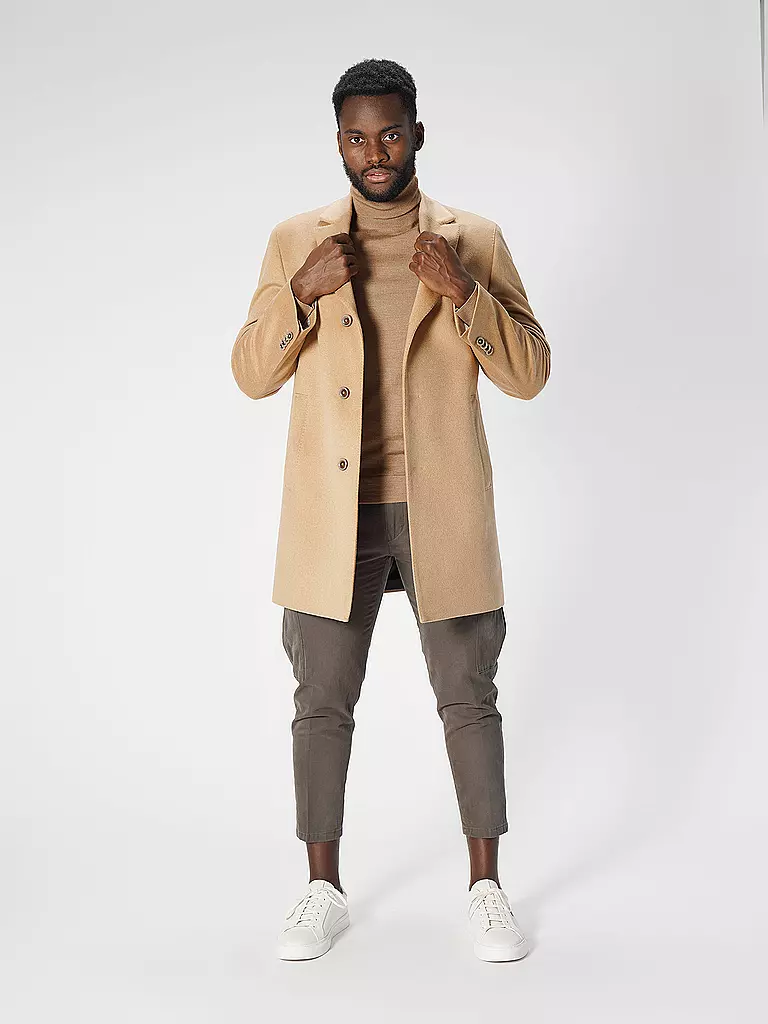 DRESSLER Kaschmirmantel RUBEN camel