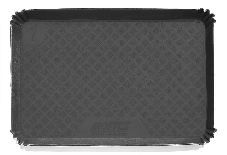 Tapis de coffre avec soufflet Mottez 90 x 100 cm