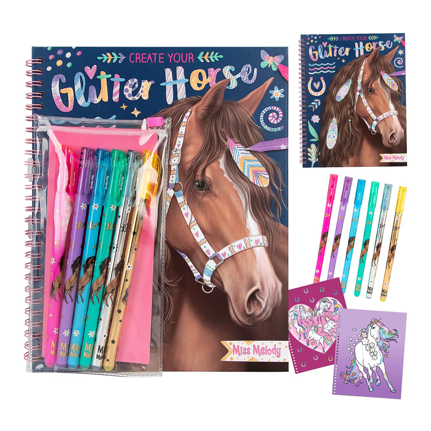 Miss Melody Glitzernder Mal-Spaß -