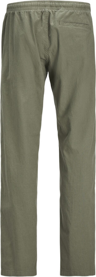 Jack & Jones JPSTKANE JJSUMMER LINEN BLEND JOGGE Dusty olive