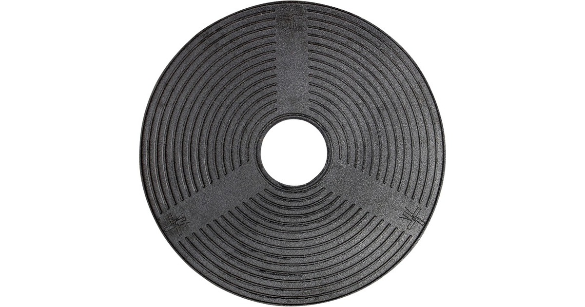 The WindmillPlancha grillplaat  (Zwart, 75 cm)