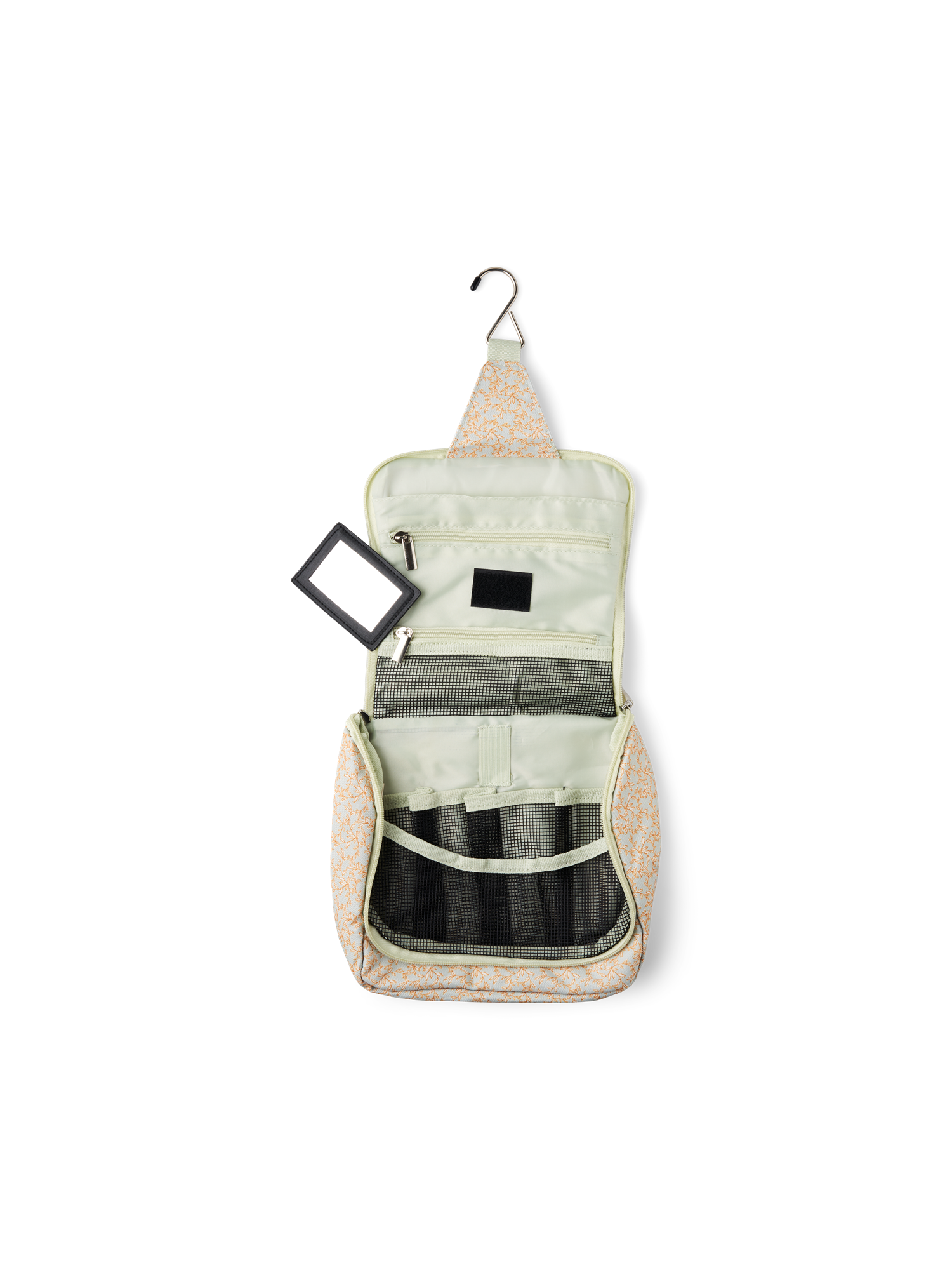Toilettaske | Polyester/nylon. 23 x 7 x 19 cm. | Dusty Green
