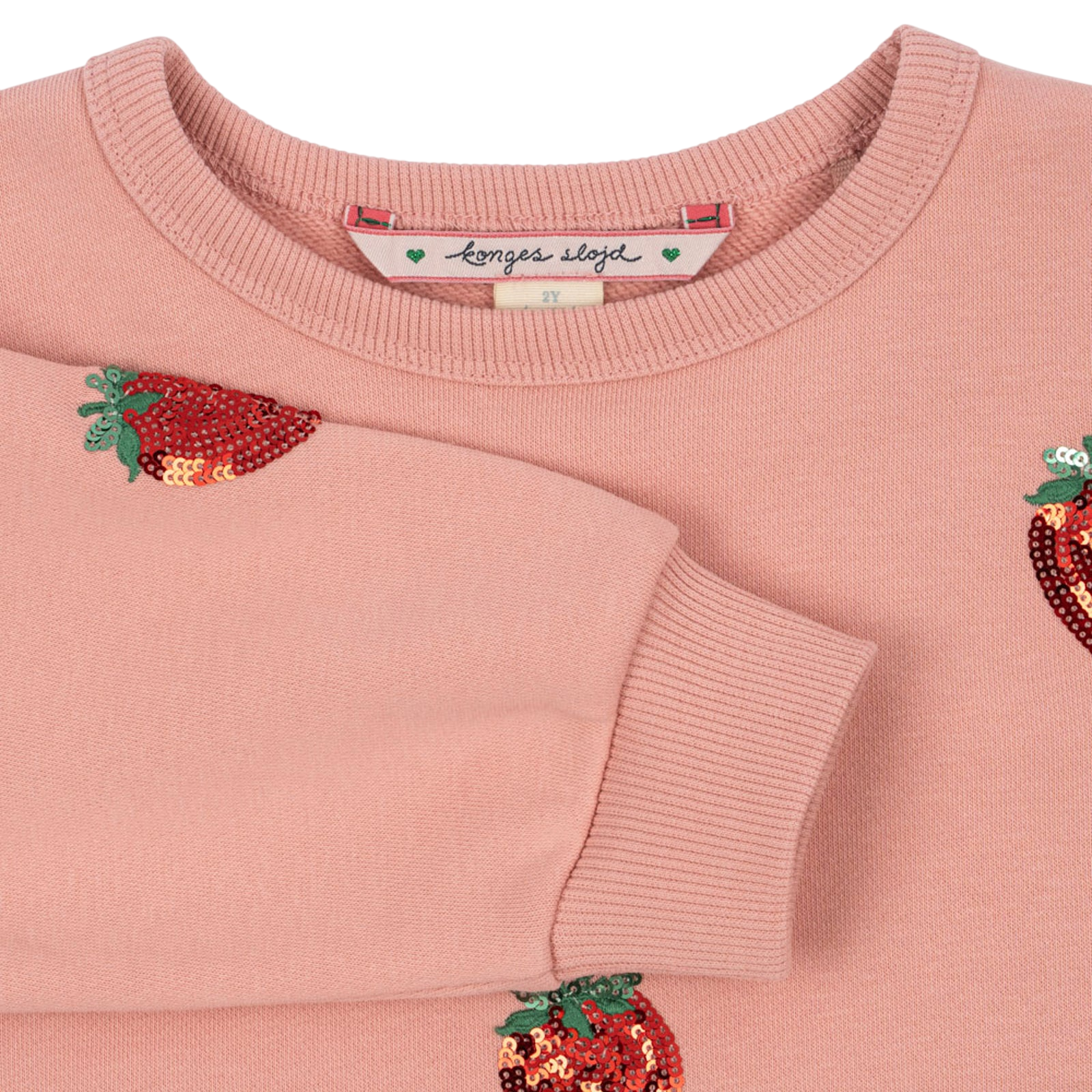 Sweatshirt Lou Sequin Mellow Rose