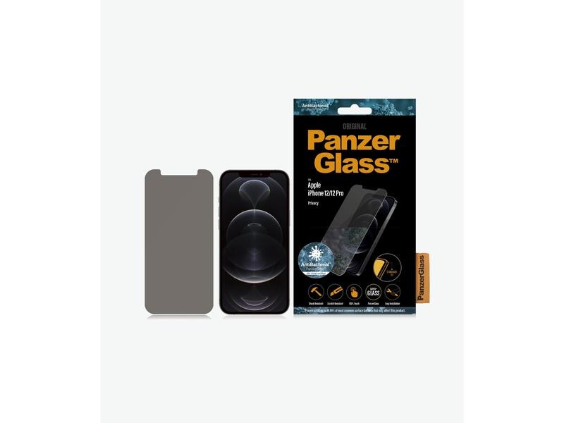 Panzerglass Displayschutz Standard Fit AB Privacy iPhone 12 Display-Schutzfolie für das Apple iPhone 12/iPhone 12 Pro
