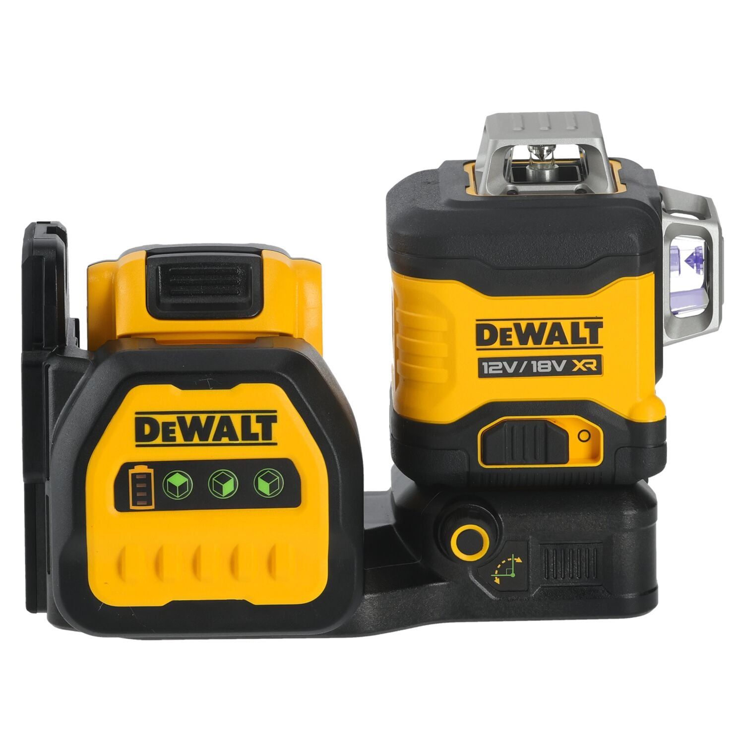 DeWALT DCE089D1G18 Accu kruislijnlaser groen 3x360° 12V/18V XR 2.0Ah in TSTAK