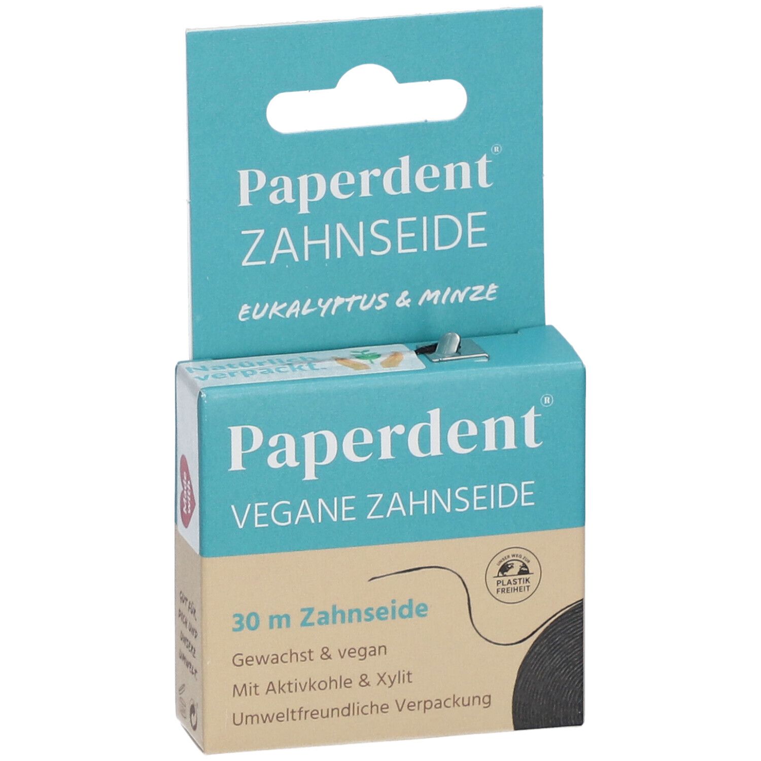 Paperdent® Zahnseide vegan Eukalyptus Minze