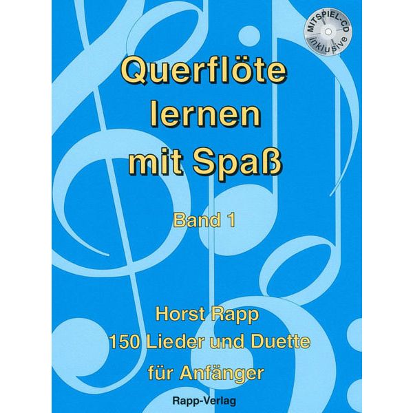 Horst Rapp Verlag Querflöte Lernen mit Spaß BD1