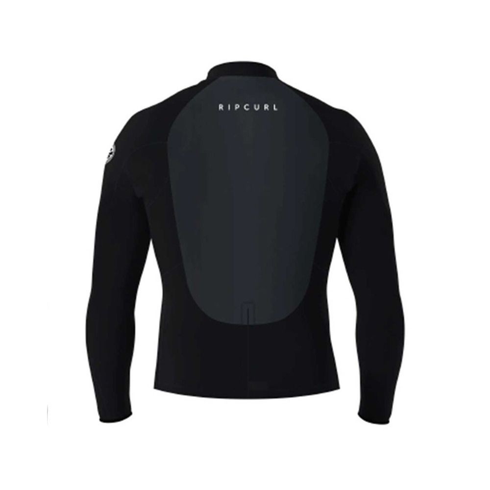 Rip Curl OMEGA BZ - Top néoprène 1.5mm Homme black