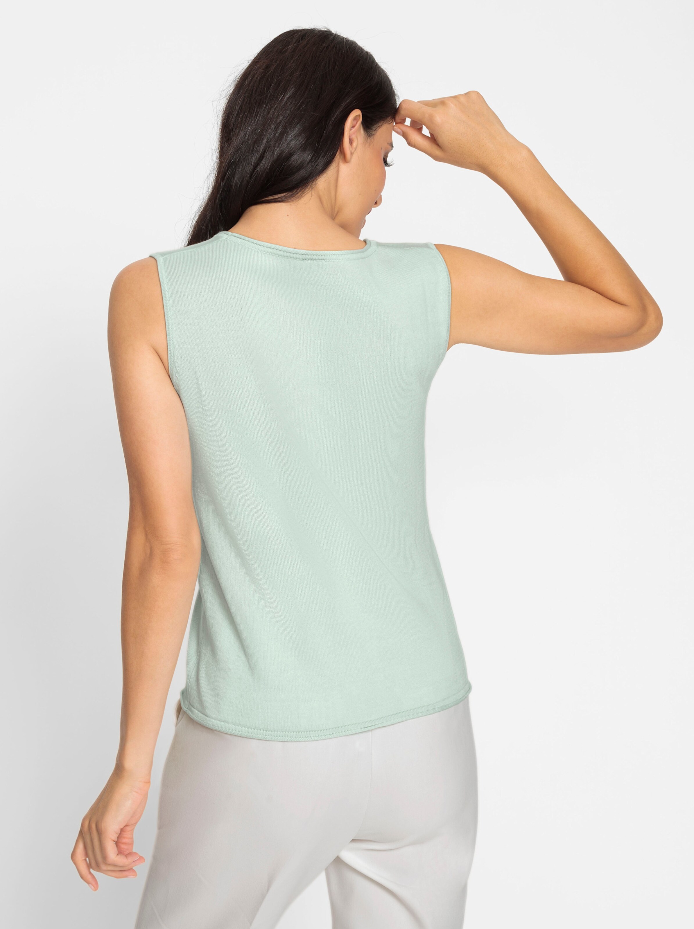 heine Stricktop in zartmint