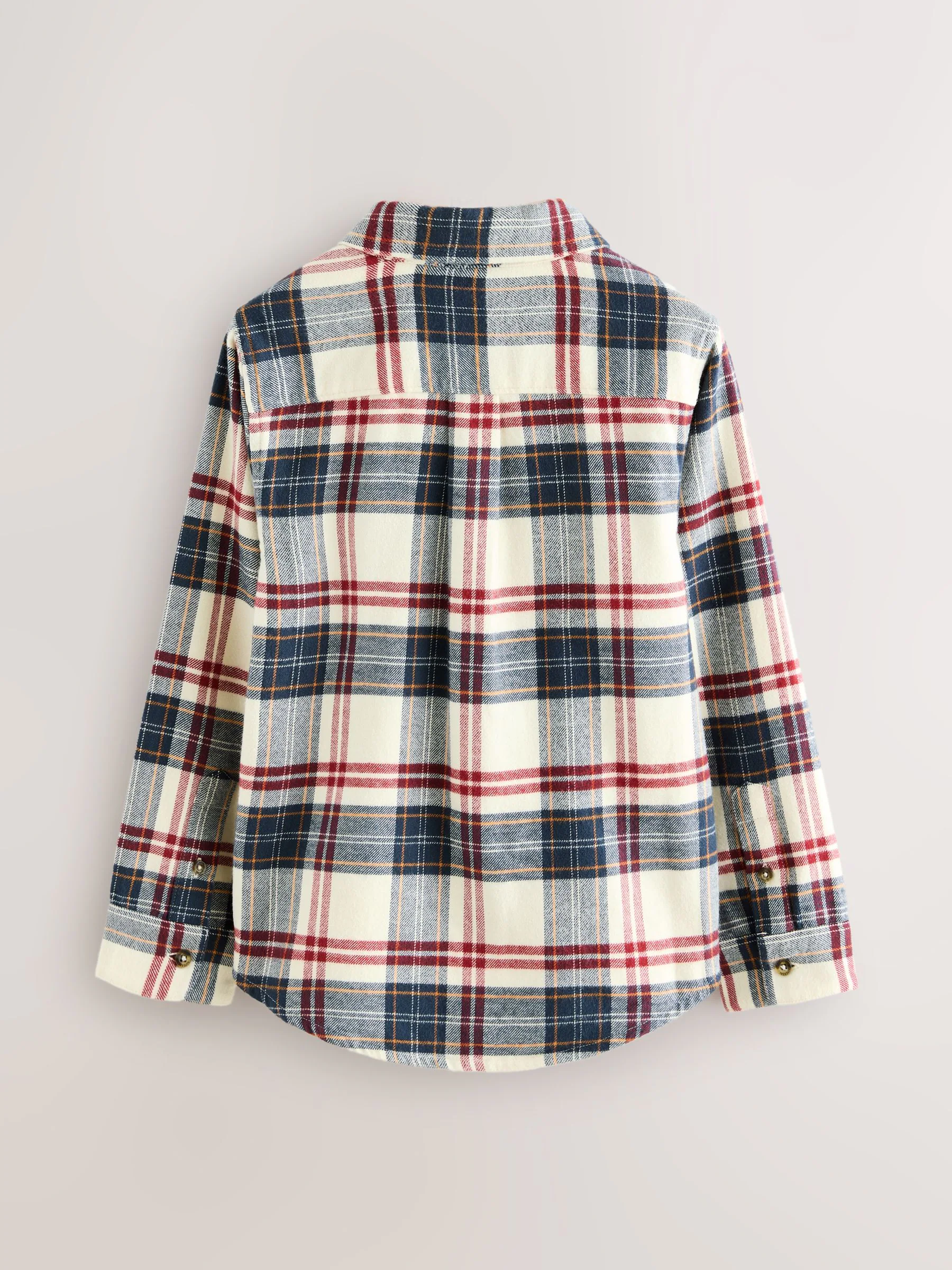 Wit - Geruit Superdry hemd