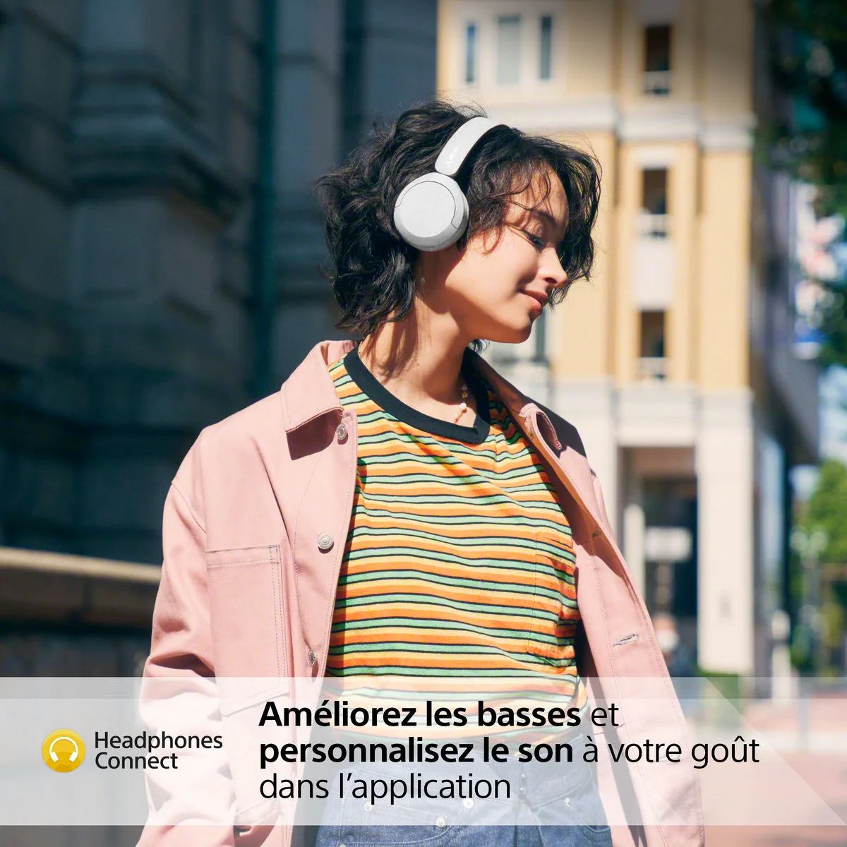 Sony WH-CH520 Blanc Casques Bluetooth