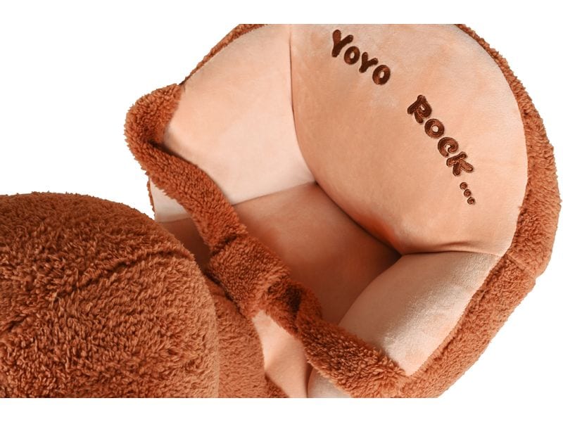 Knorrtoys Schaukeltier Bär Braun Robustes Schaukelspielzeug