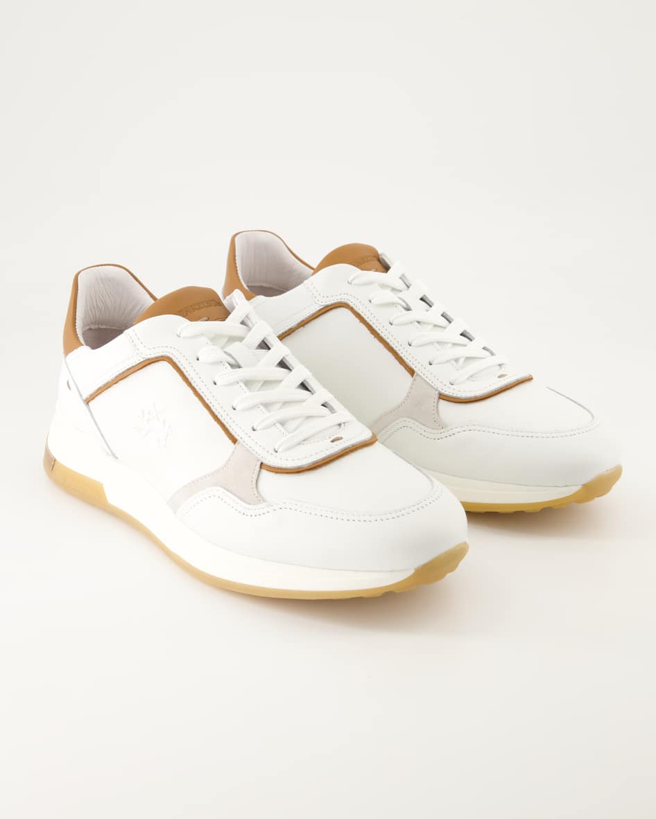 La Martina LFM241.060.3000 Sneaker in Weiß