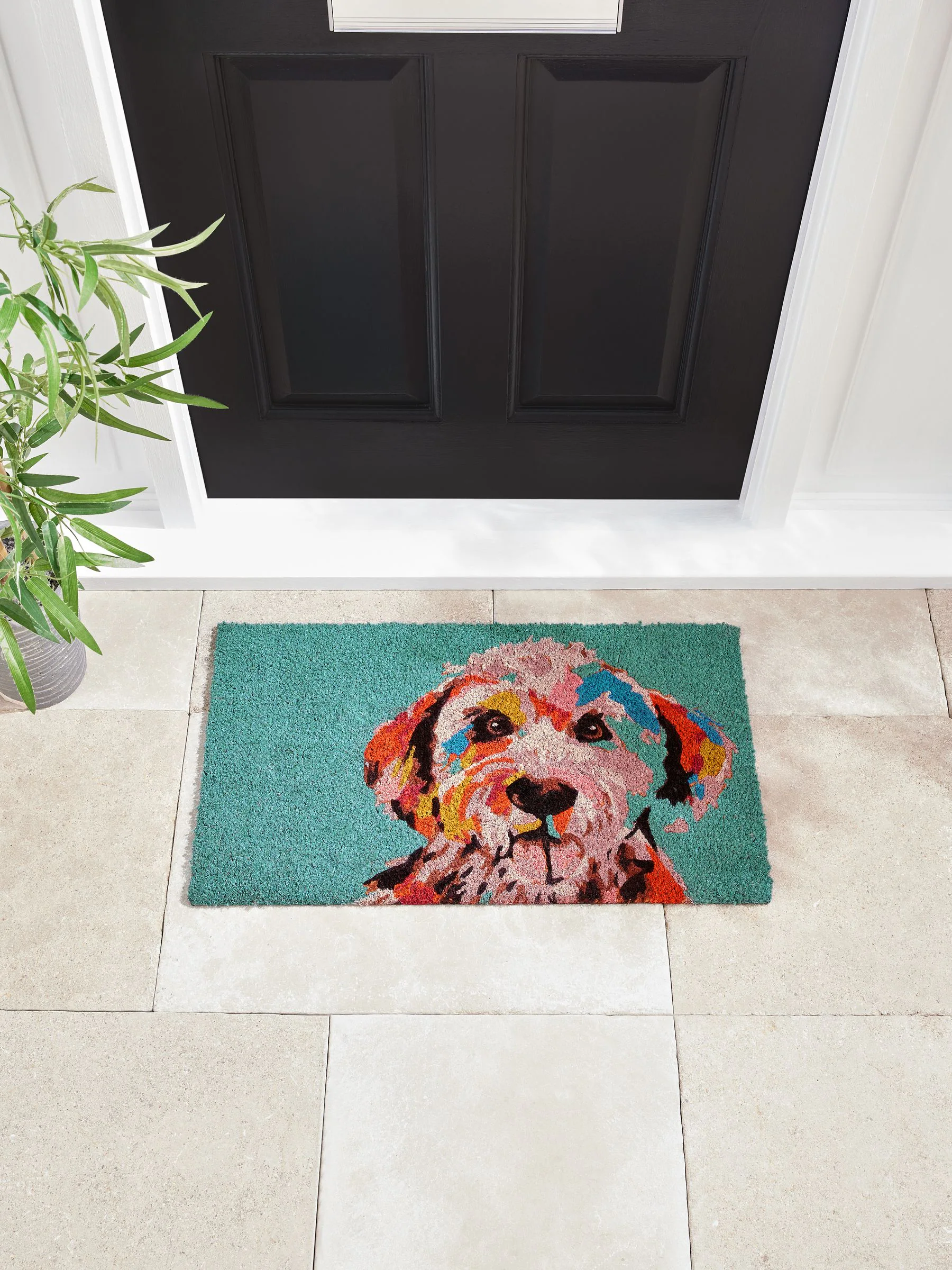Cockapoo Coir Doormat