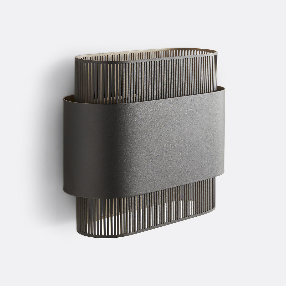 LA REDOUTE INTERIEURS<br>Candeeiro de parede duplo de metal, Leila