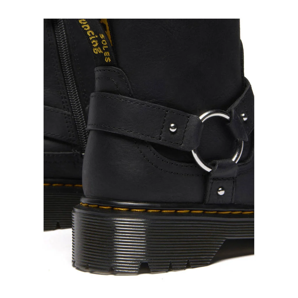 Dr. Martens Genaya Jleren bikerboots zwart