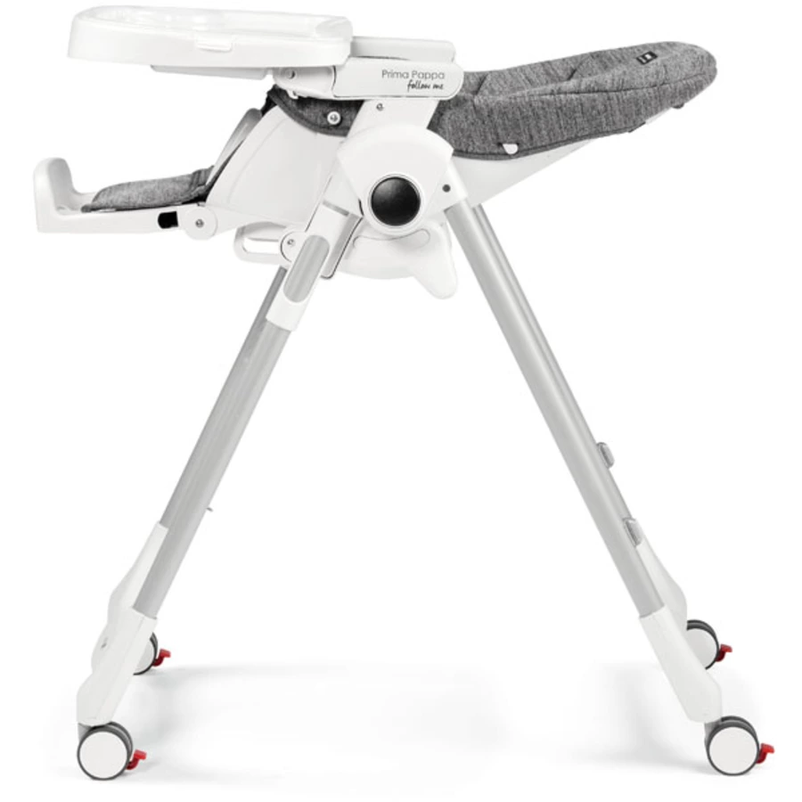 Peg Perego Hochstuhl Prima Pappa Follow Me Ice Lederimitat