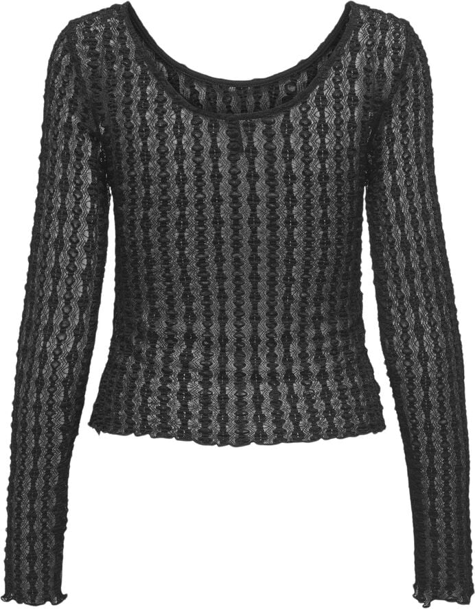 ONLY ONLTWINKY L/S LACE TOP JRS Sort