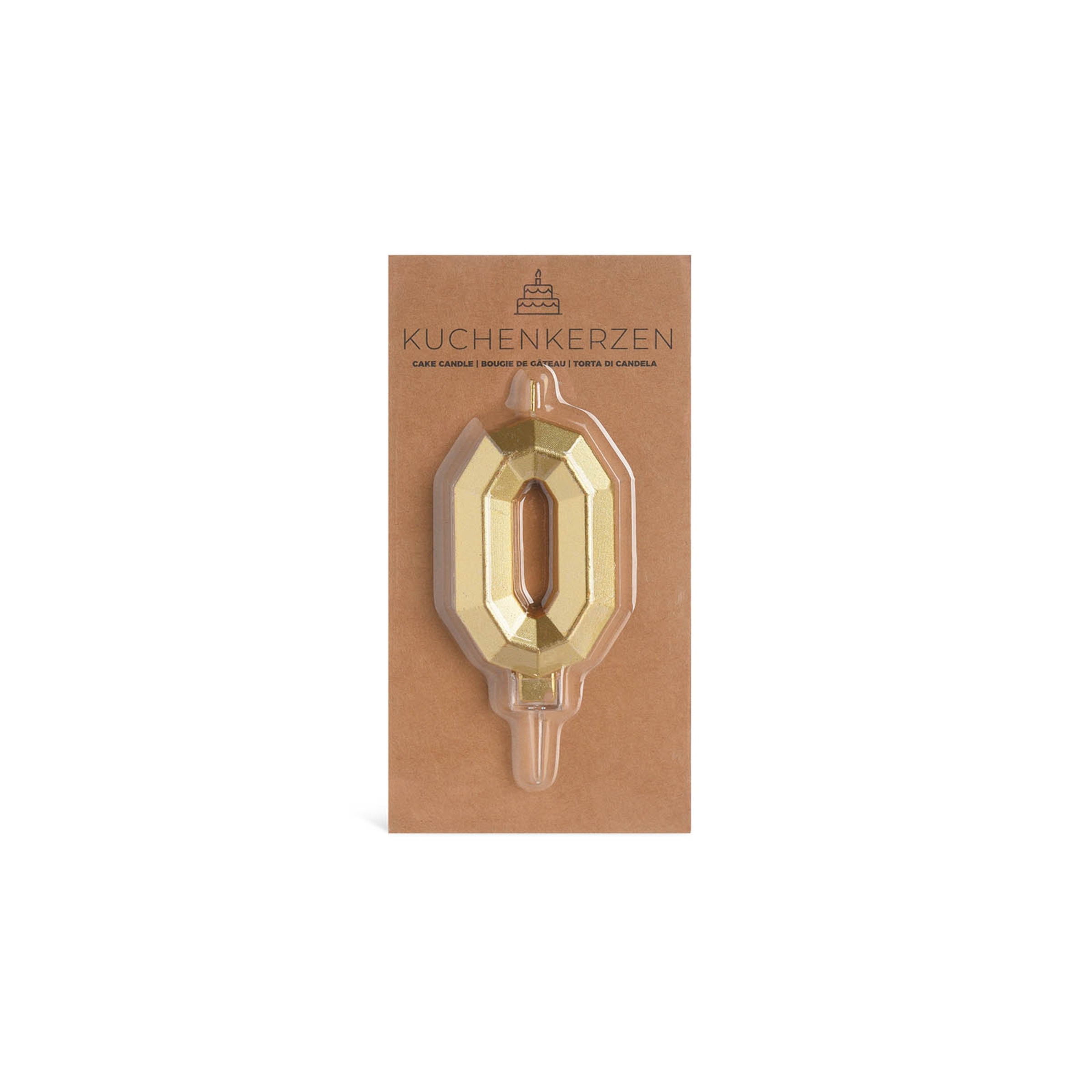 gold, H 7,5 cm
