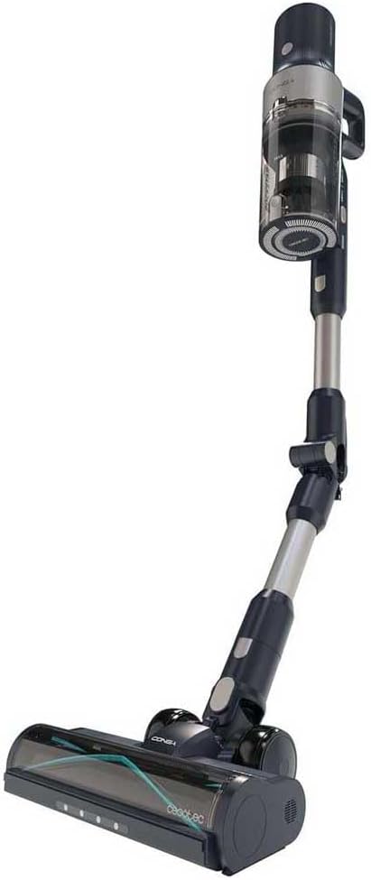 Cecotec Kabelloser Staubsaugerbesen Conga Rockstar 5500 Hurricane Station Flex Max. 220AW, 700W, Auto Entleerungsstation, 90 Min Laufzeit, Anti-Verwicklungsbürste, Flexibles Rohr, Zyklontechnologie