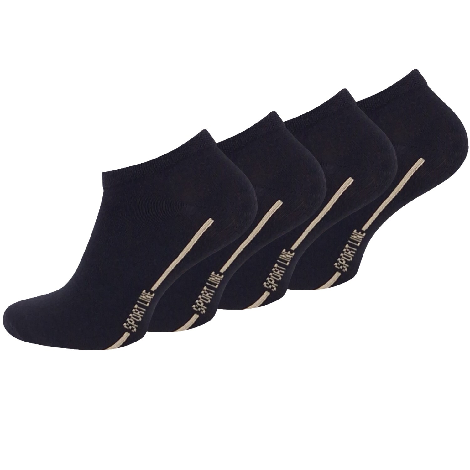 Vincent Creation® Sneaker Socken 8 Paar, Baumwolle